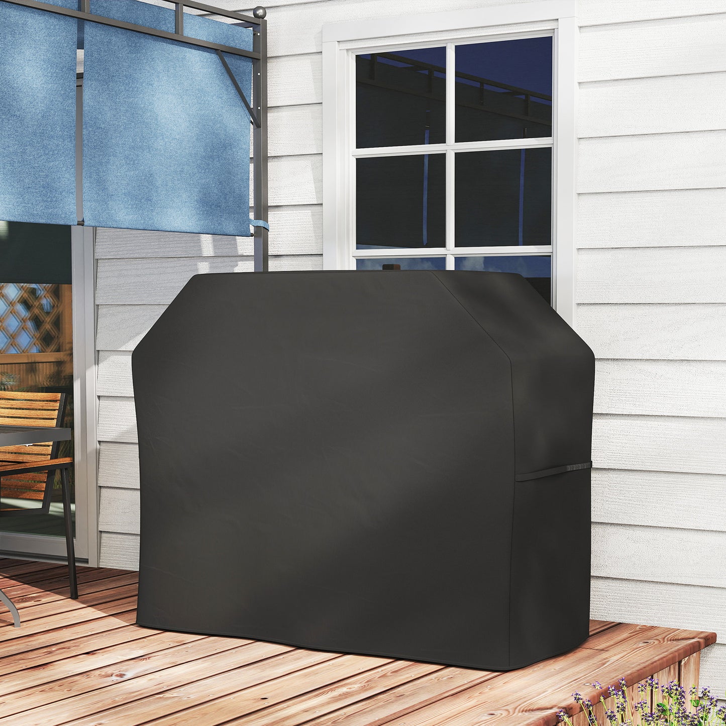 147 x 61cm Plastic Coated Protective Grill Cover