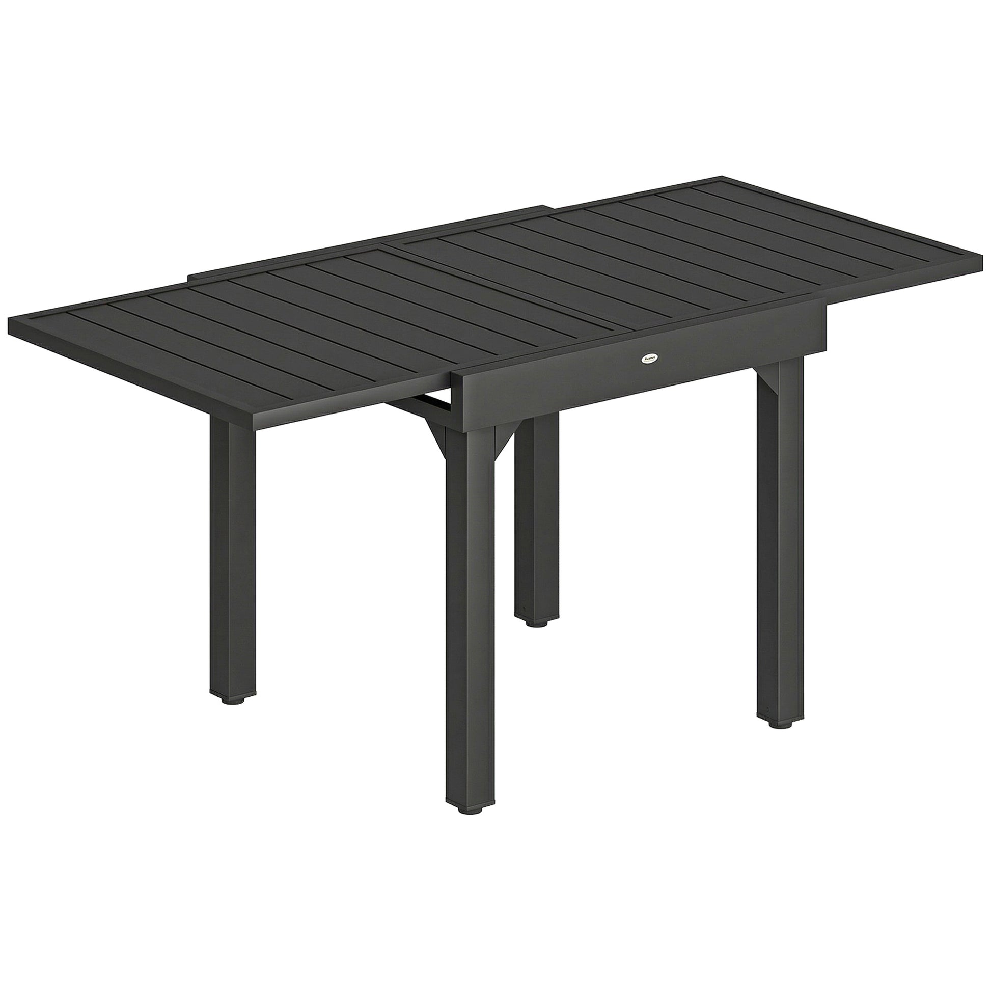 Expandable Patio Dining Table for 4-6 People