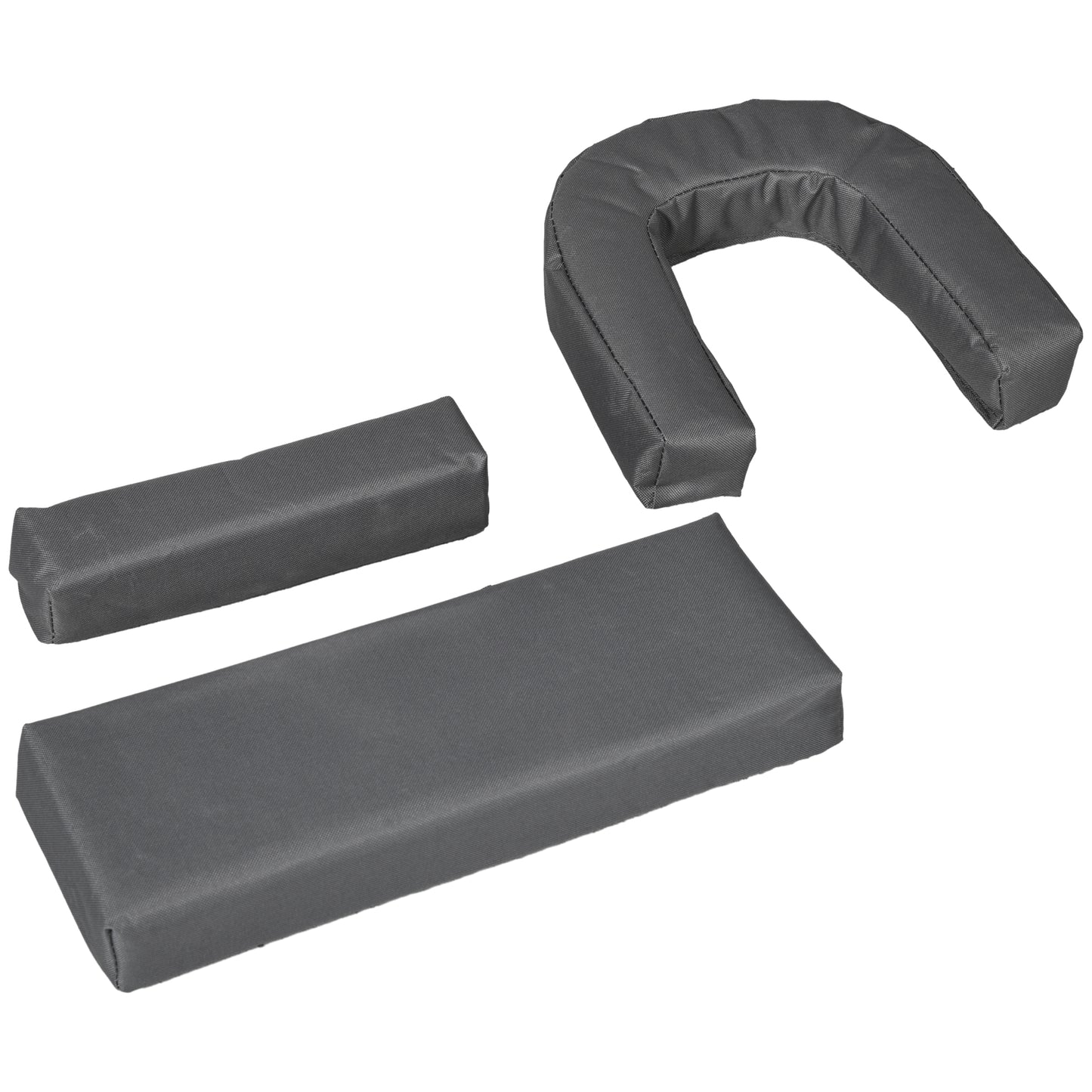 Folding Sun Loungers Set of 2 with Face Hole
