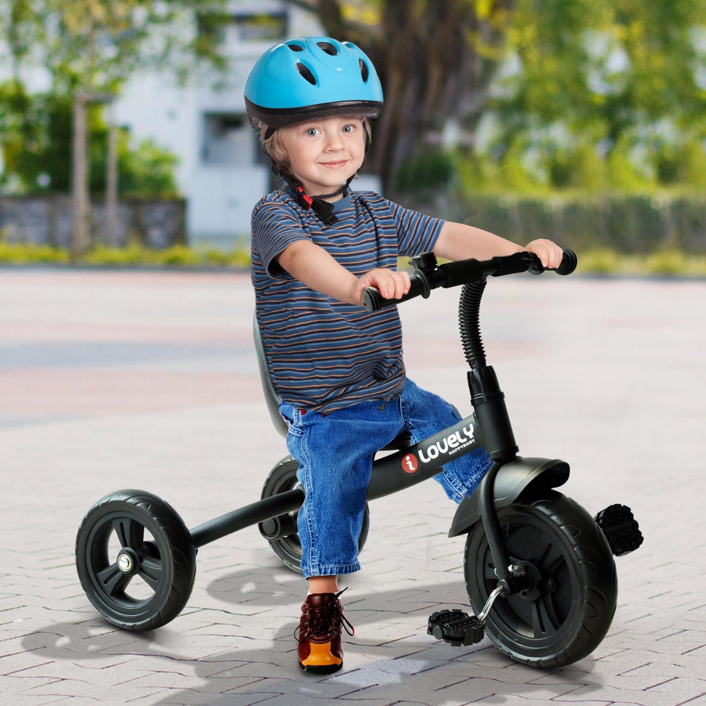 Baby Trike, Toddler Tricycle with Adjustable Seat