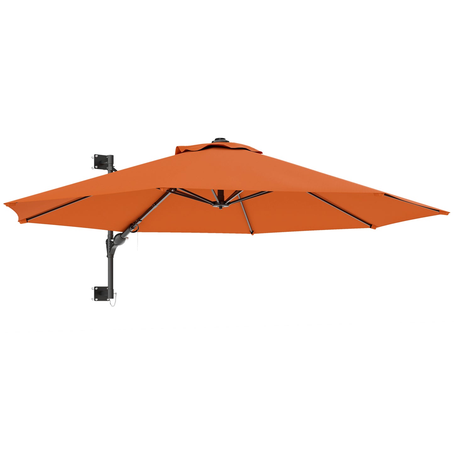 3(m) Wall-Mounted Parasol Shade, with Handle