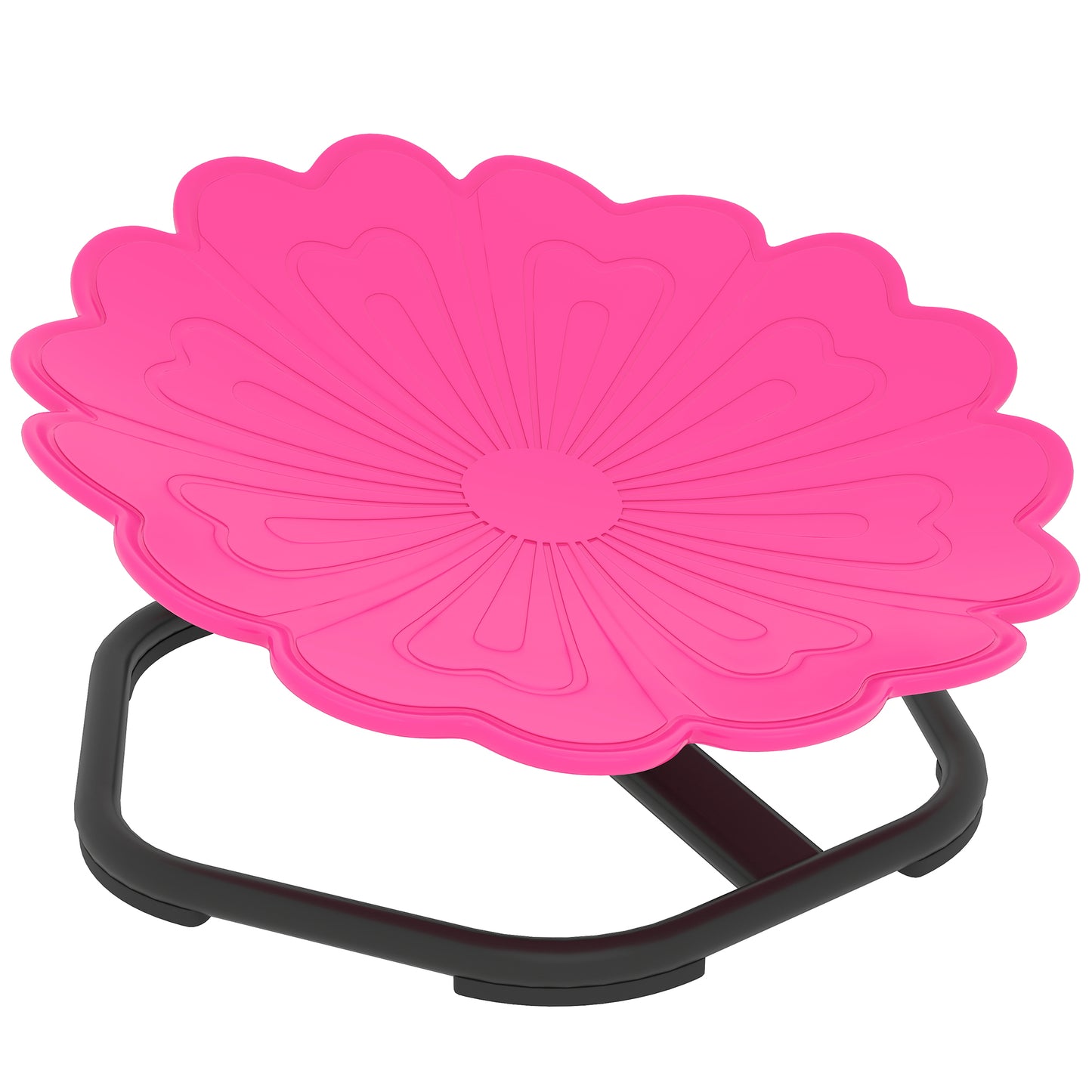 Flower-Shaped Sensory Spinning Chair with Non-Slip Base
