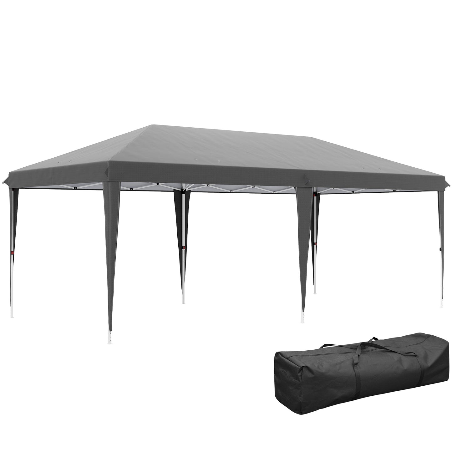 6 x 3 m Pop-Up Steel Frame Gazebo