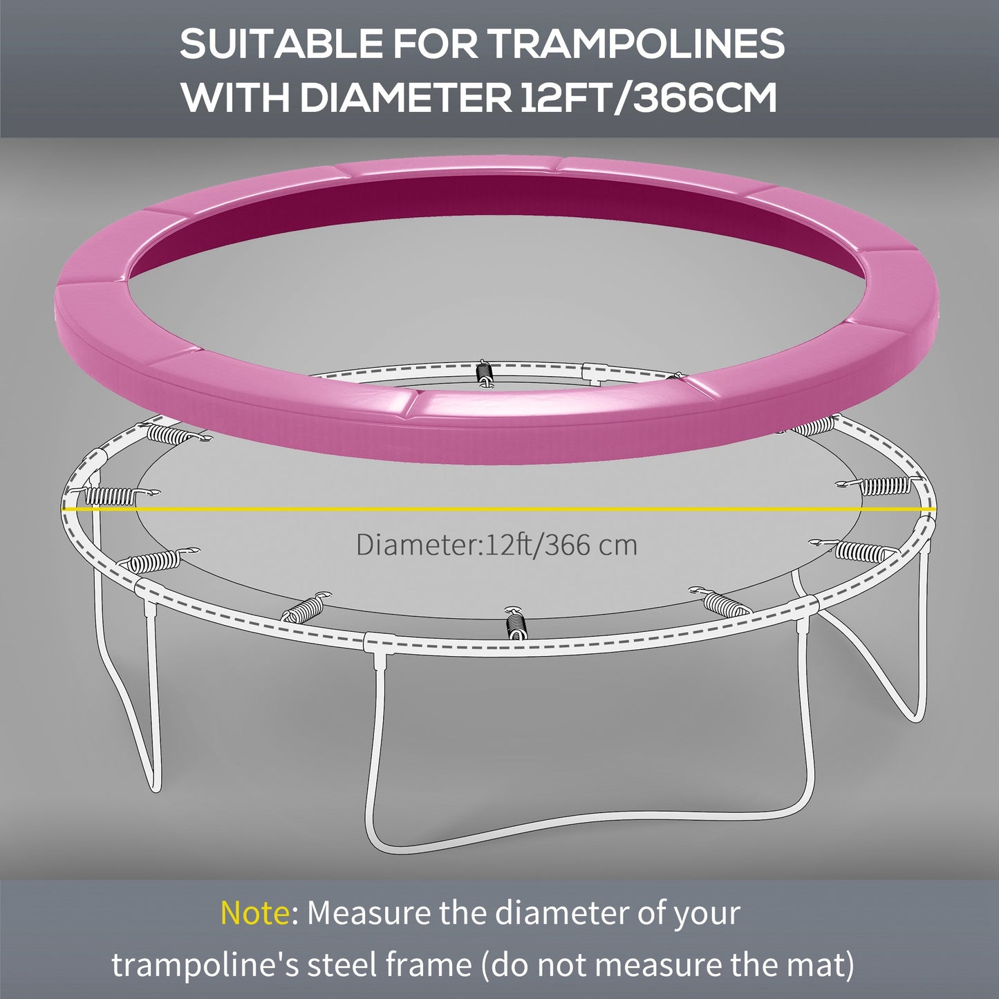 12FT Trampoline Spring Cover