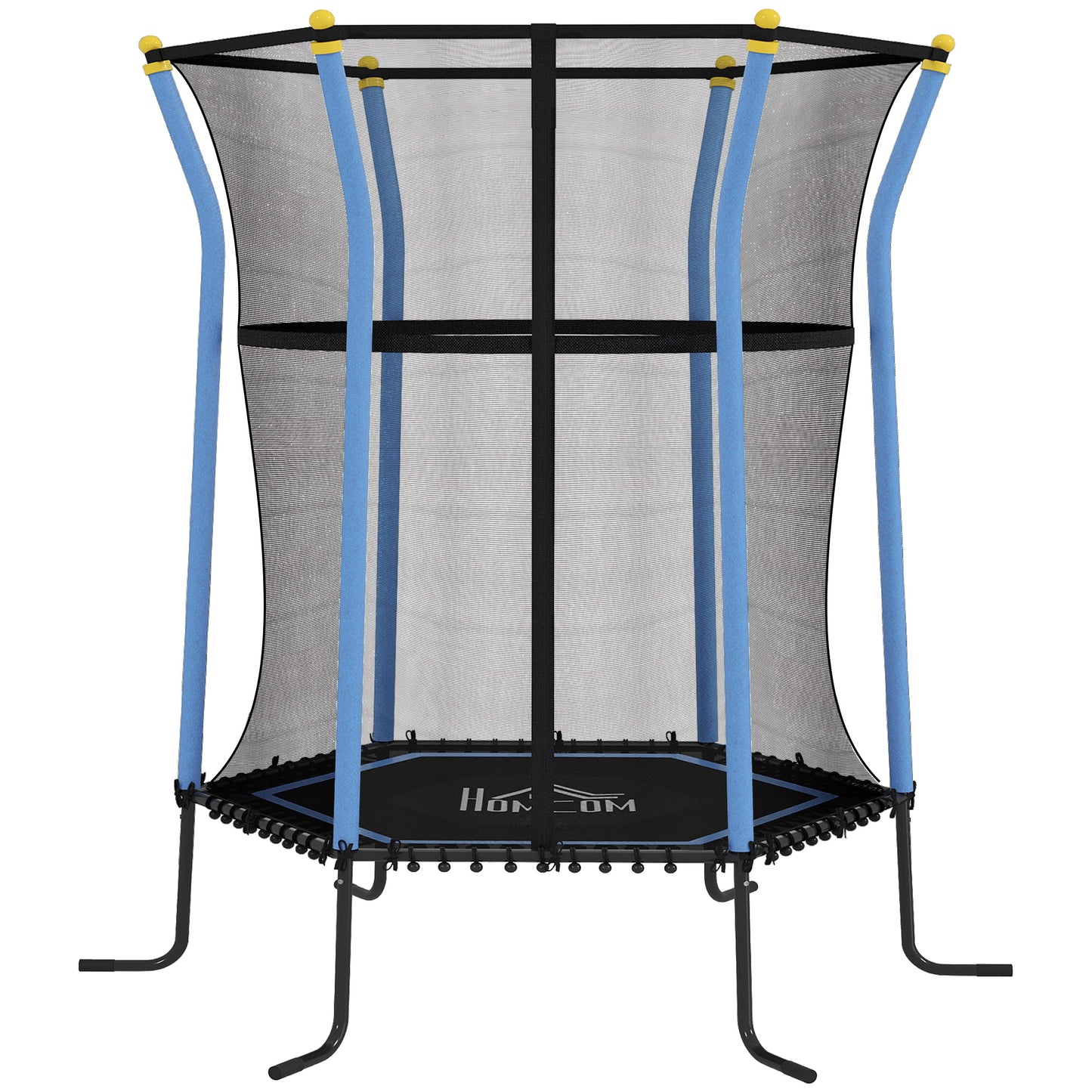 Kids Trampoline Mini Bouncer with Enclosure Safety Net