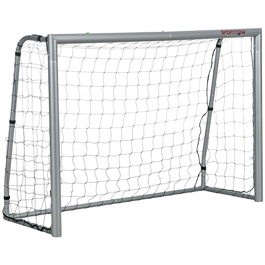 8ft x 5ft Football Goal, Football Net for Garden with Ground Stakes