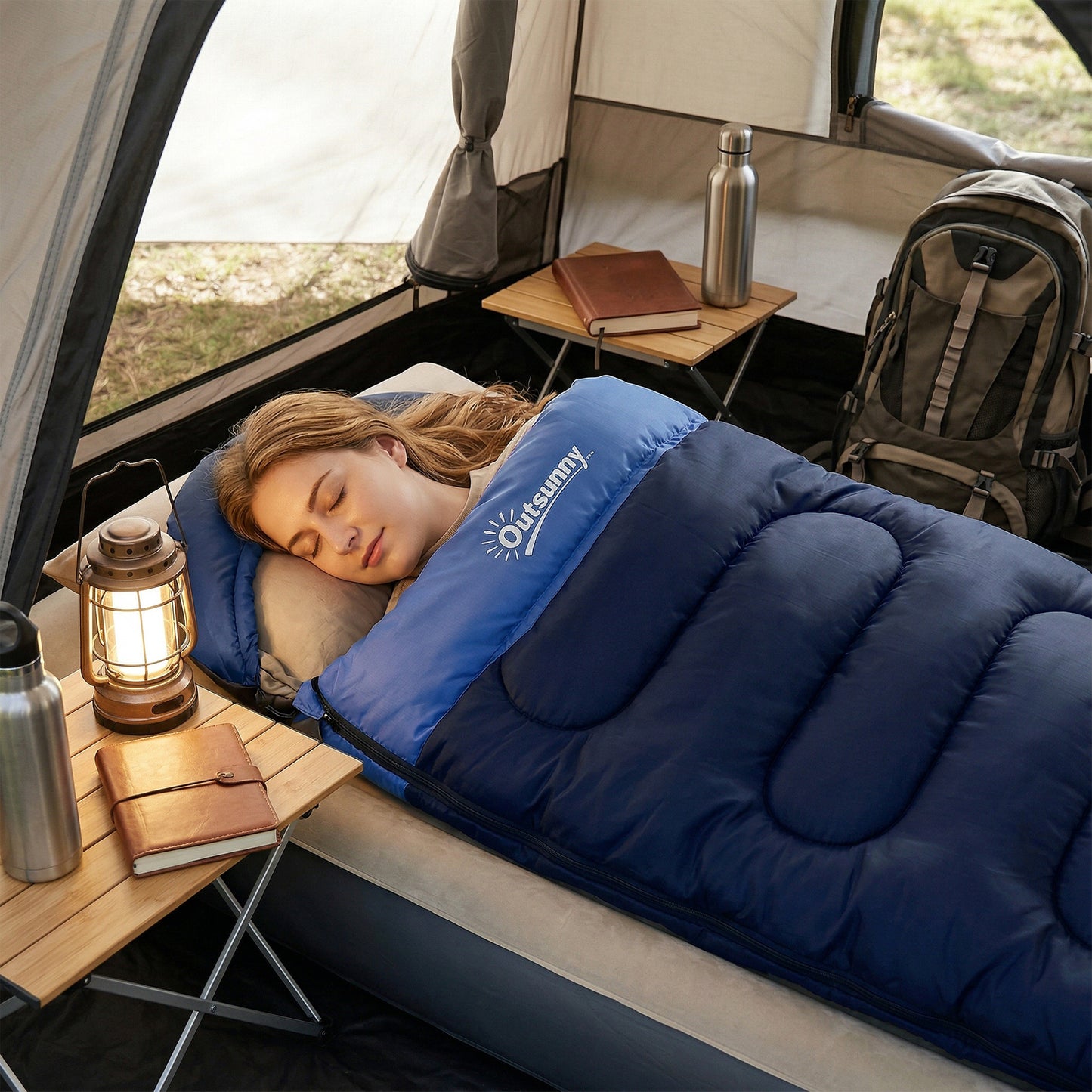 Sleeping Bag for Adults, Lightweight & Compact Sleeping Bag, 3 Seasons