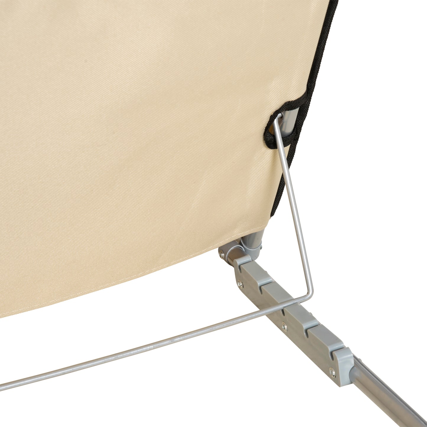 Set of 2 Foldable Garden Beach Chair Mat Lightweight Outdoor Sun