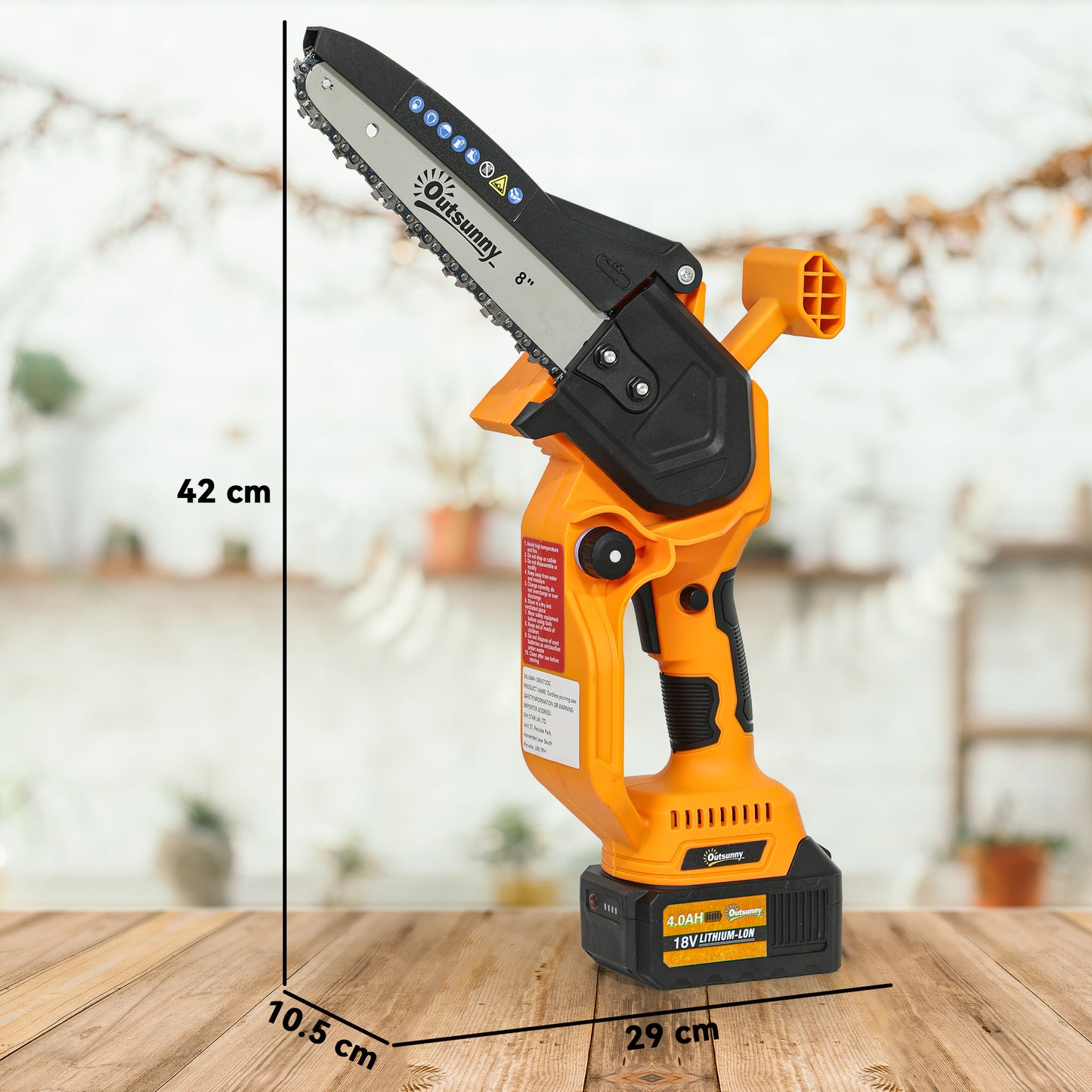 Mini Pruning Saw Cordless, 8 Inch Electric Pruning Saw