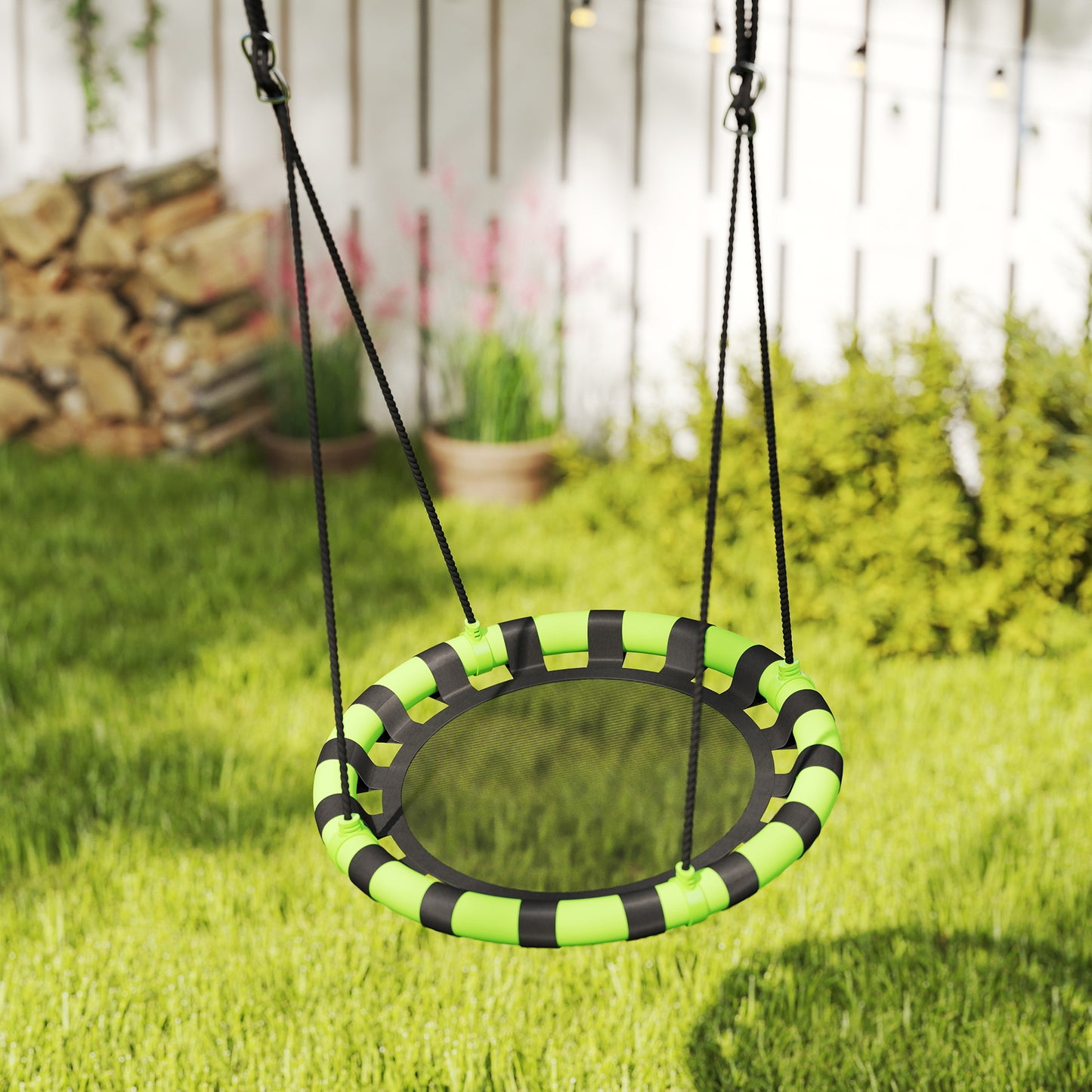 60cm Diameter Kid Nest Swing Seat with Height Adjustable Ropes