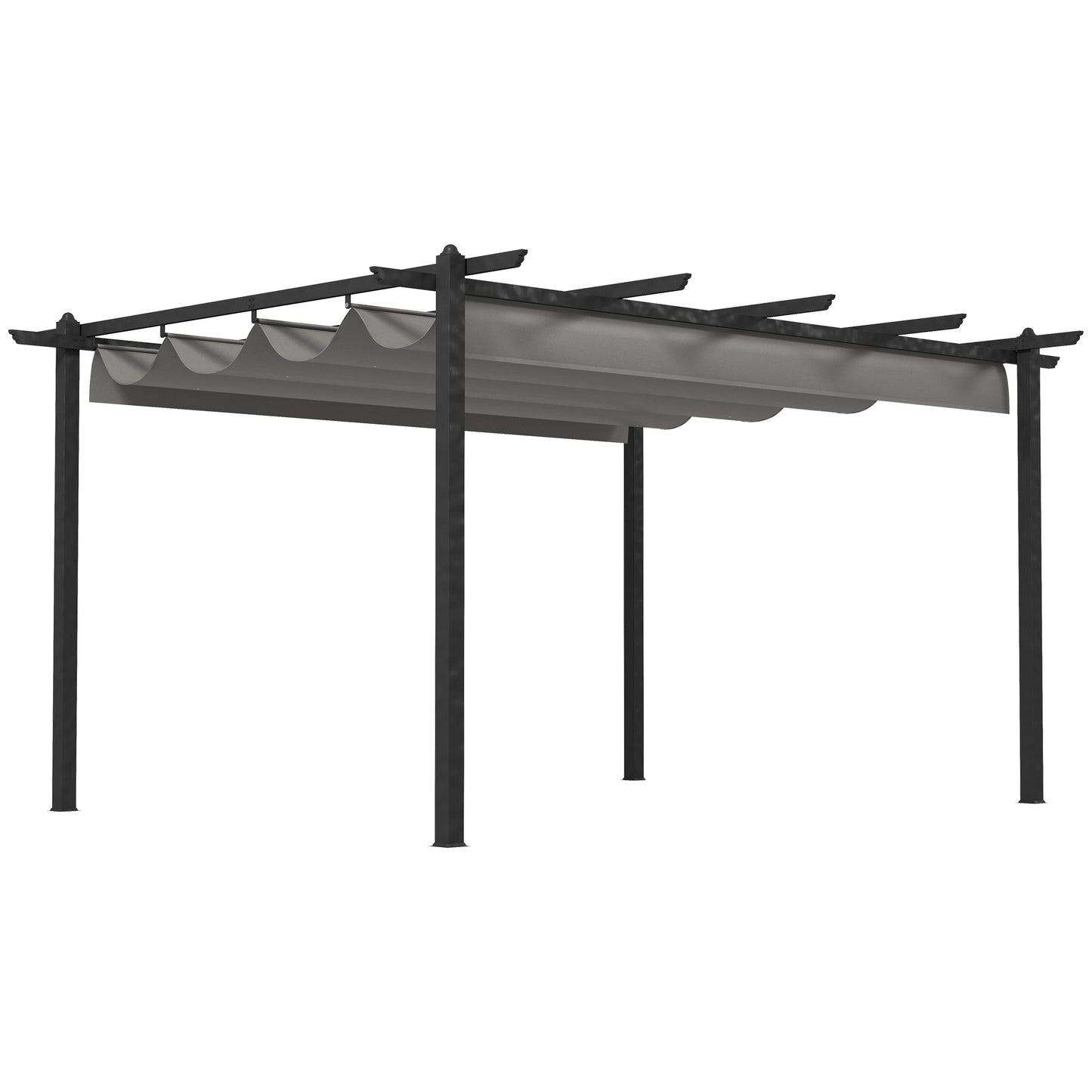 4 x 3(m) Aluminium Pergola with Retractable Roof