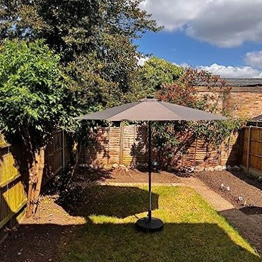 2.7m Patio Garden Umbrella Outdoor Parasol with Tilt Crank (3)
