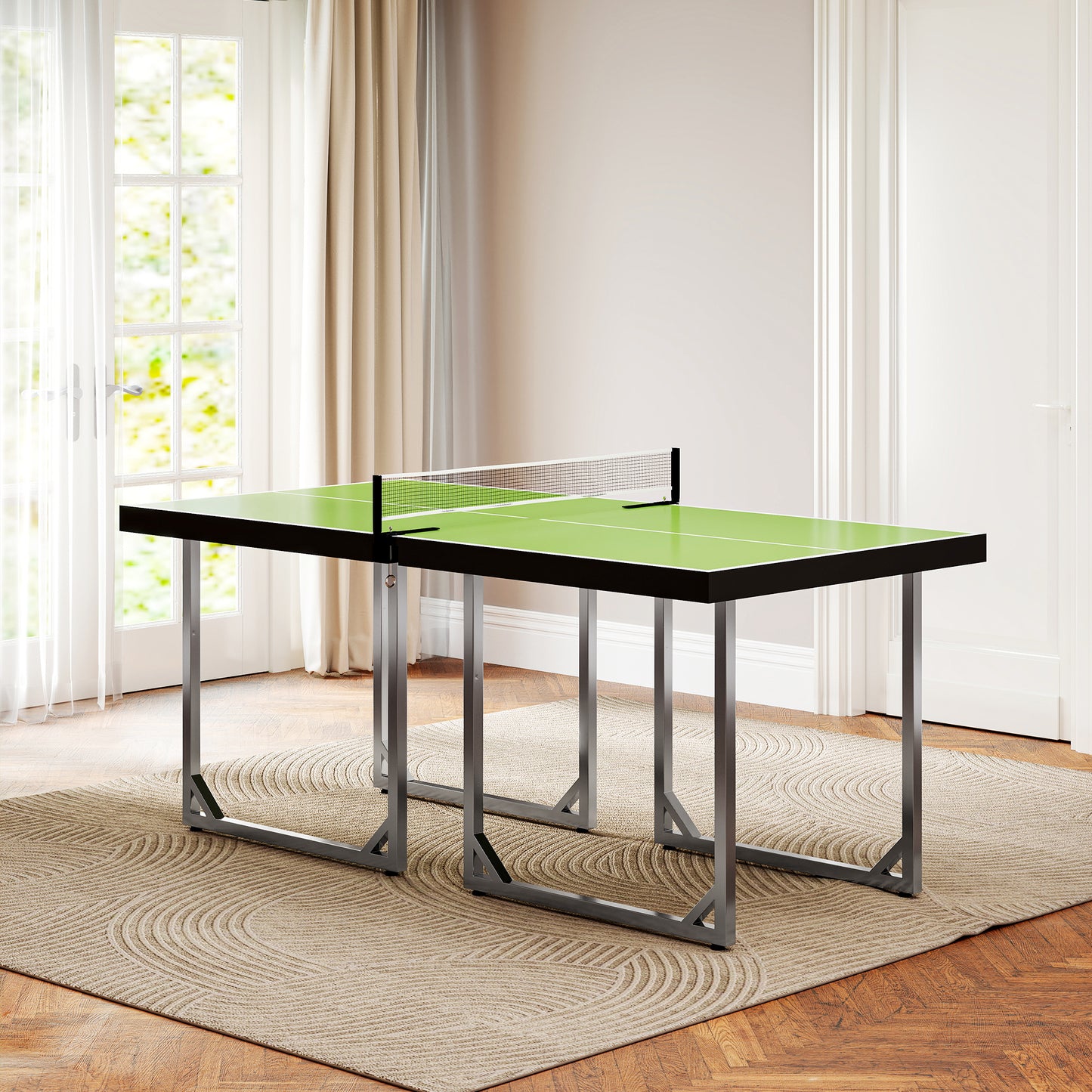 6ft Table Tennis Table, Ping Pong Table with Net