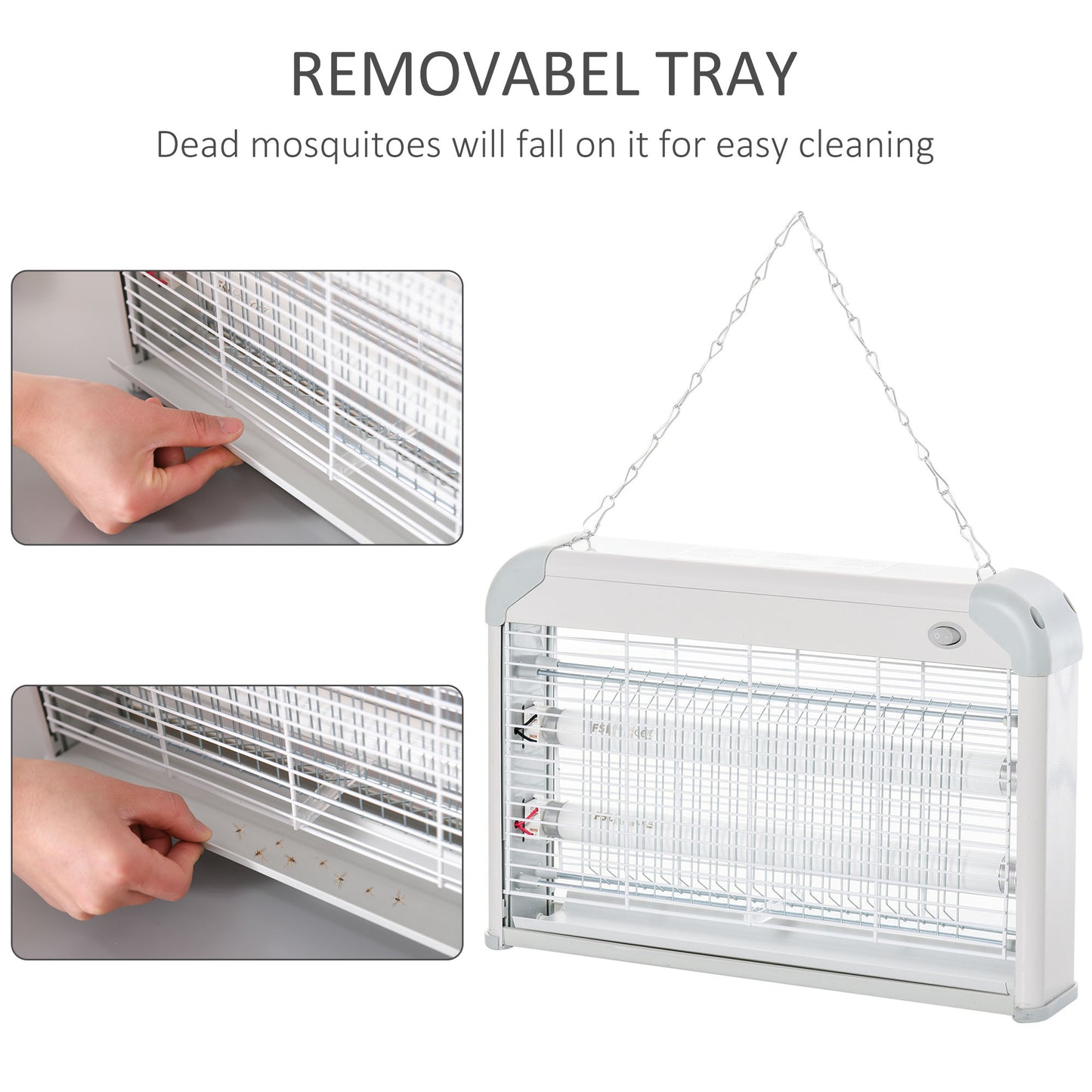 Electric Fly Zapper, 20W Electric Fly Killer