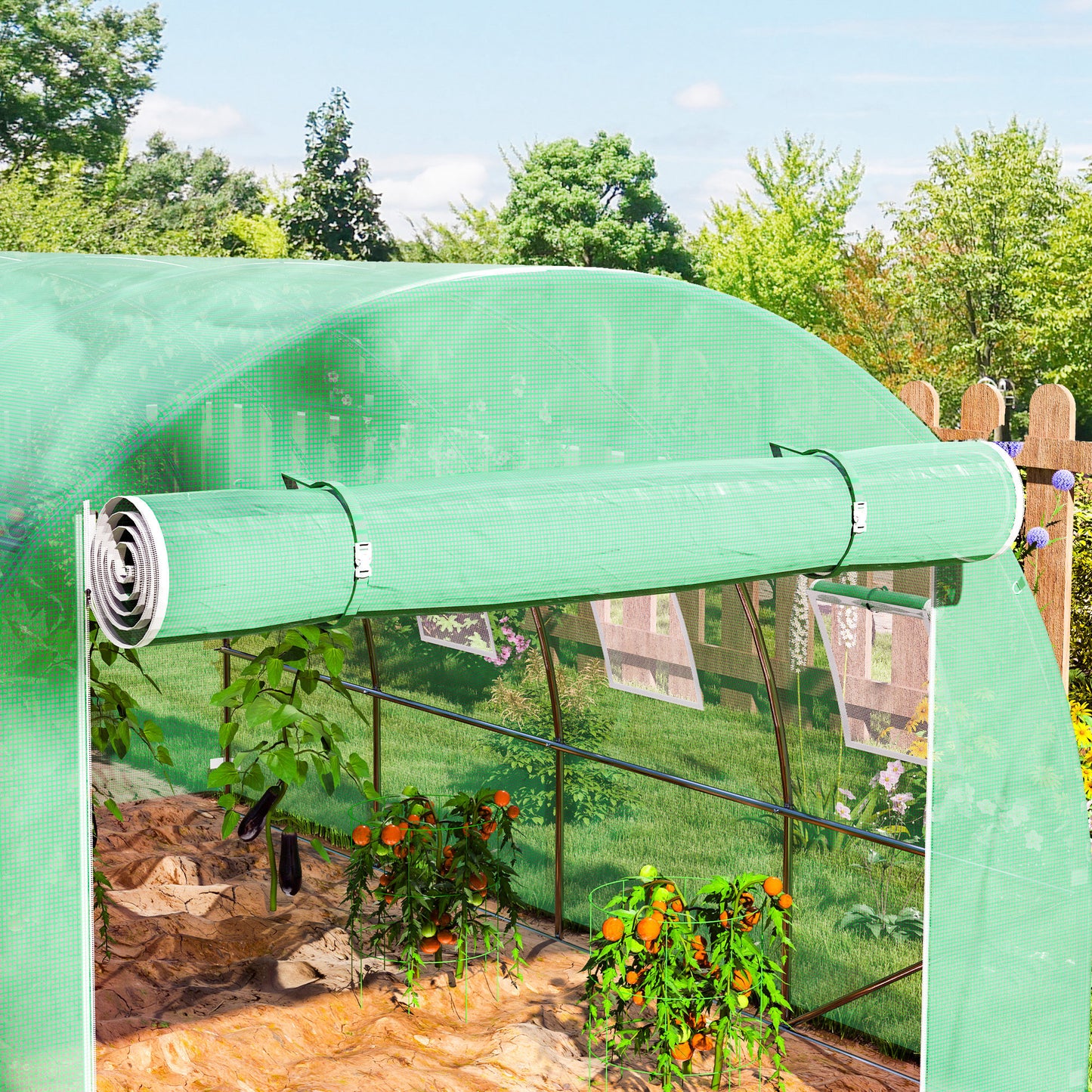 4 x 3 x 2m Polytunnel Greenhouse Replacement Cover ONLY Winter