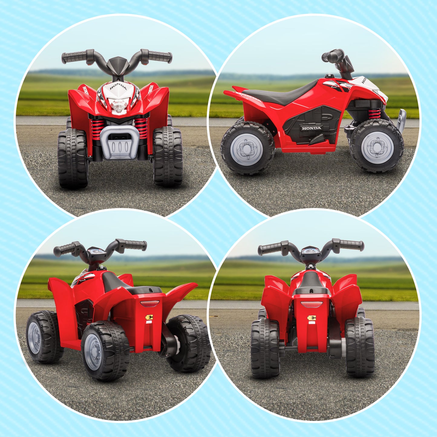 Honda Licensed Kids Electric Quad Bike