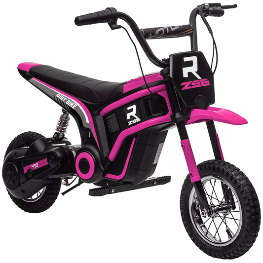 24V Electric Motorbike with Twist Grip Throttle, Music, Horn