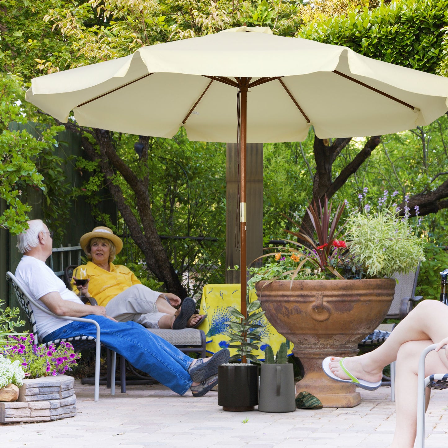 3.3(m) Patio Umbrella, Garden Parasol