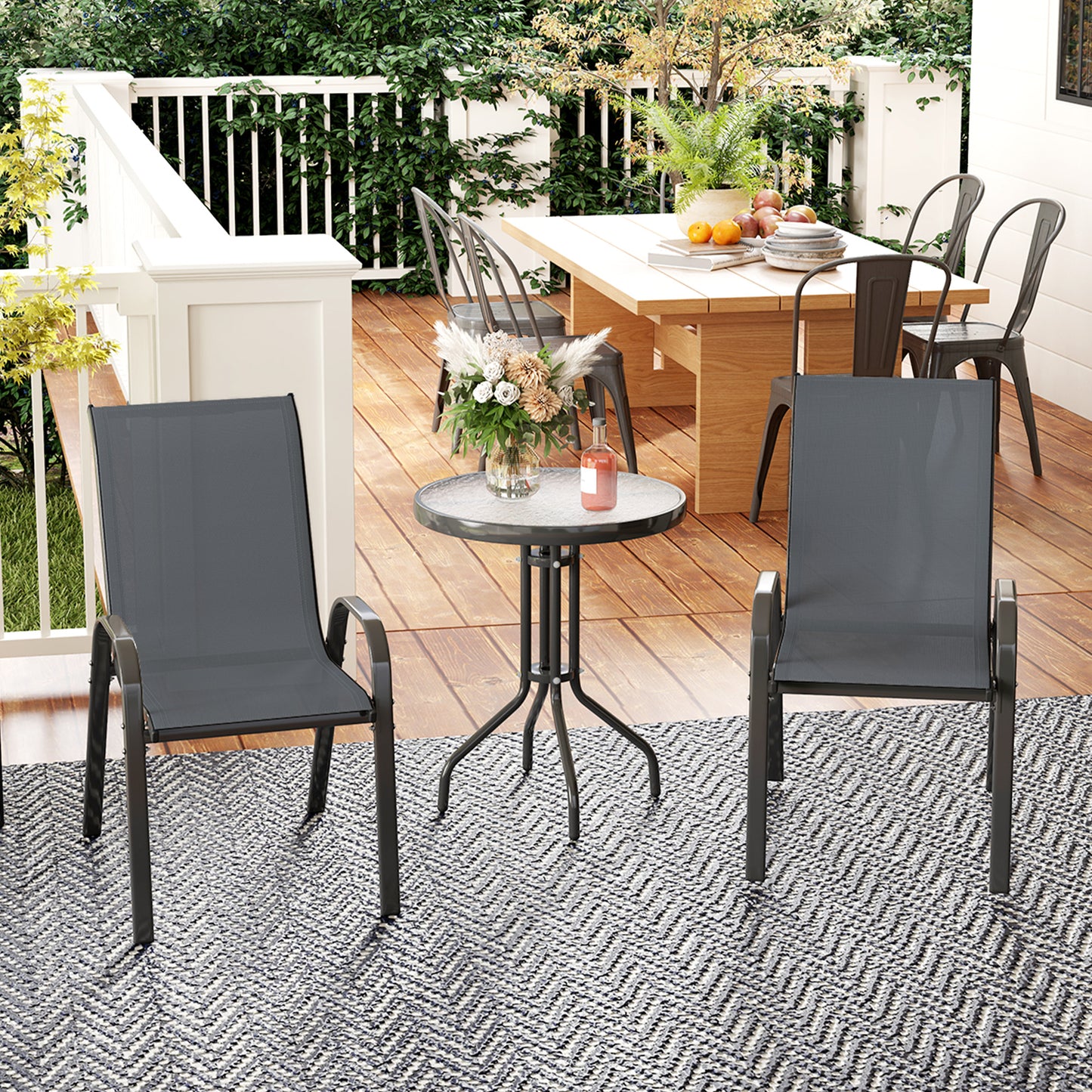 Three-Piece Outdoor Garden Set