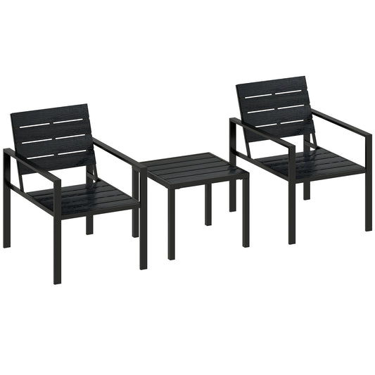 3 Pieces Garden Bistro Set for 2