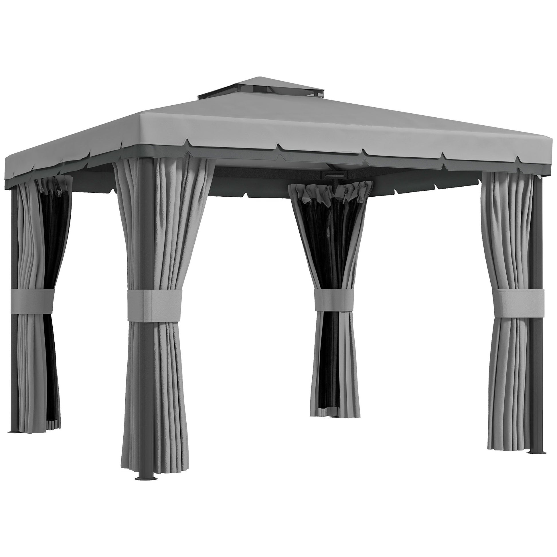 3 x 3(m) Patio Gazebo Canopy Garden Pavilion Tent Shelter Marquee (1)