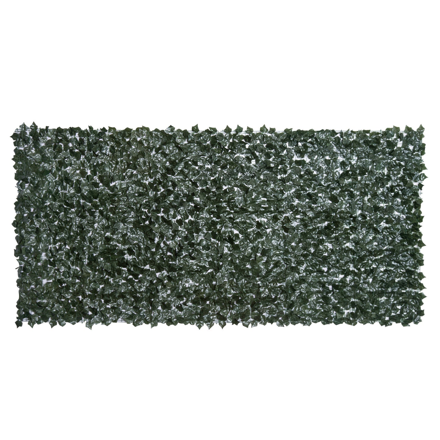 1-Piece Artificial Leaf Hedge Screen Privacy Fence Panel
