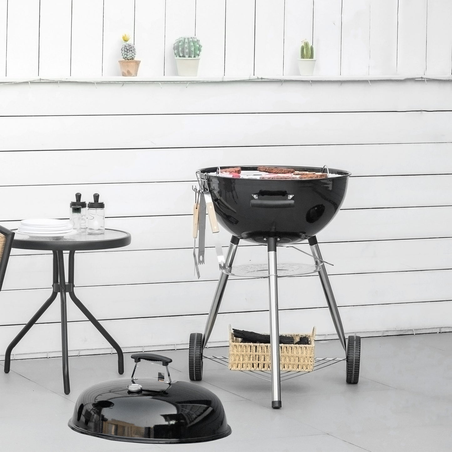 Portable Kettle Charcoal Grill