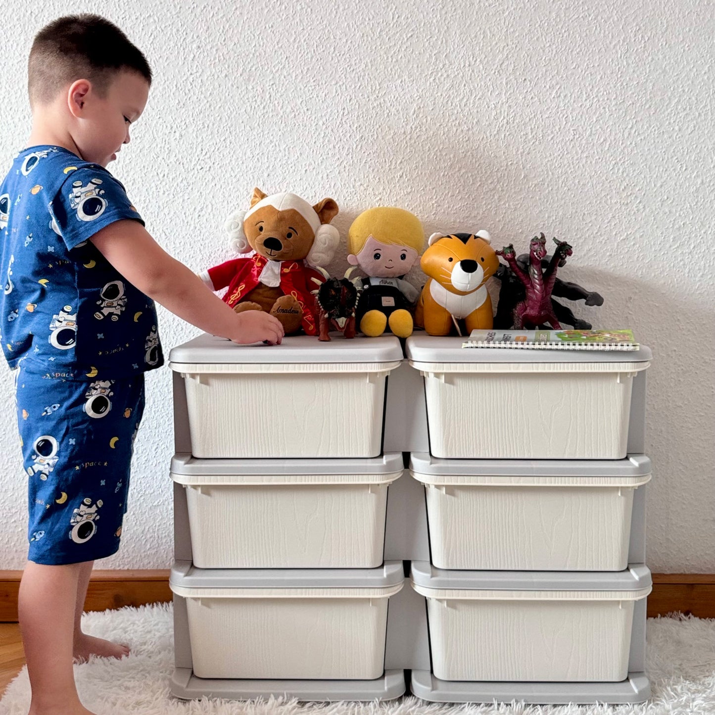 Kids Storage Unit, with Six Drawers