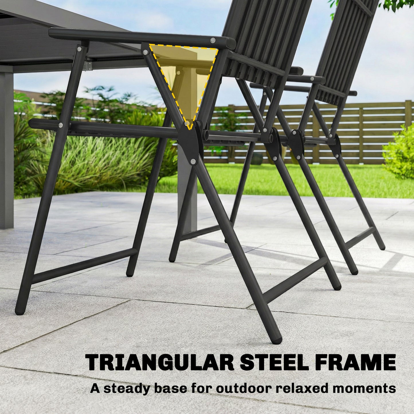 Folding Garden Chairs, Garden Dining Chairs