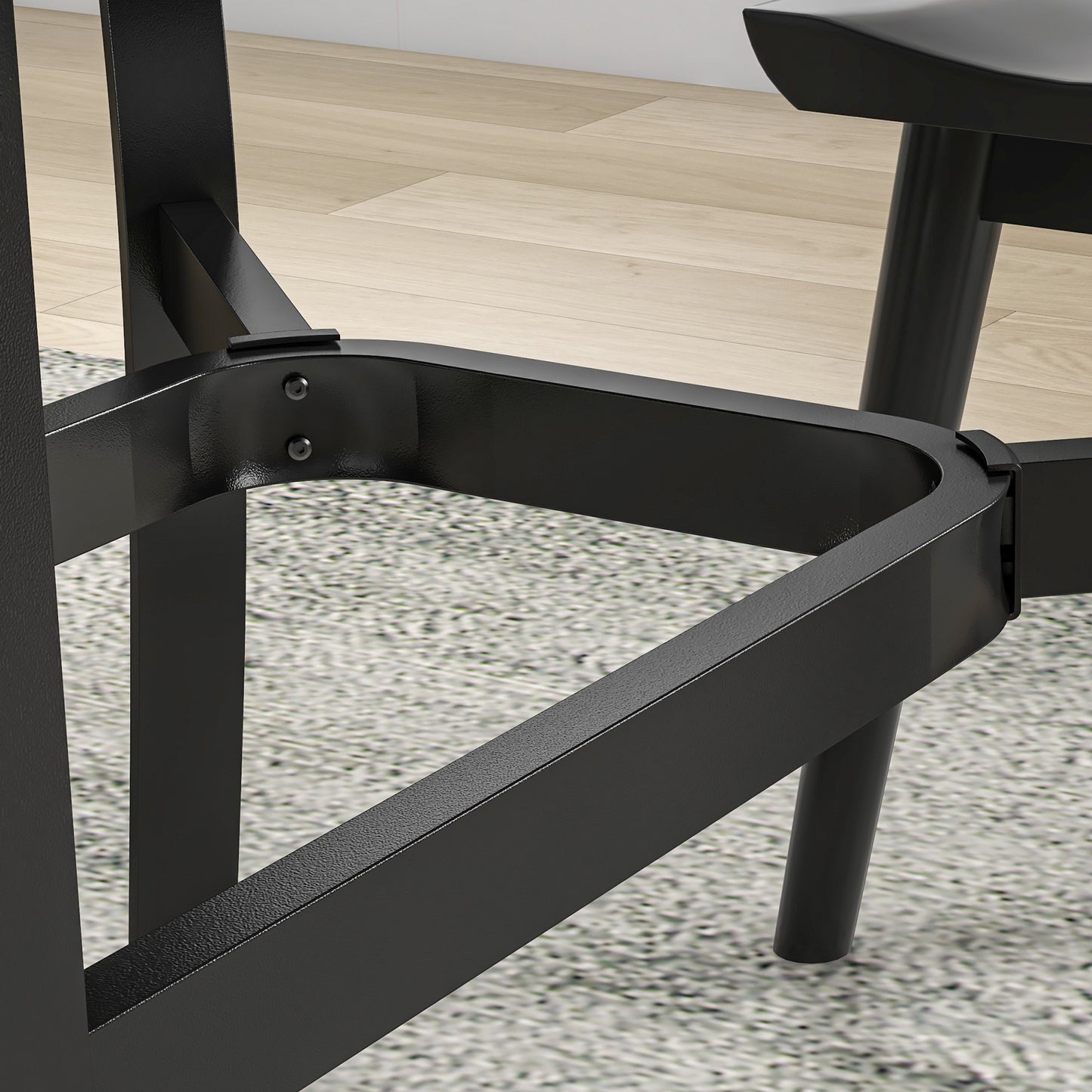 Rectangle Garden Dining Table with Parasol Hole
