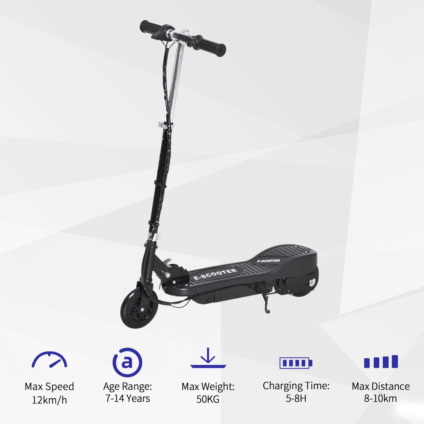Folding Kids Electric Scooter Ride on Toy, Age 7-14