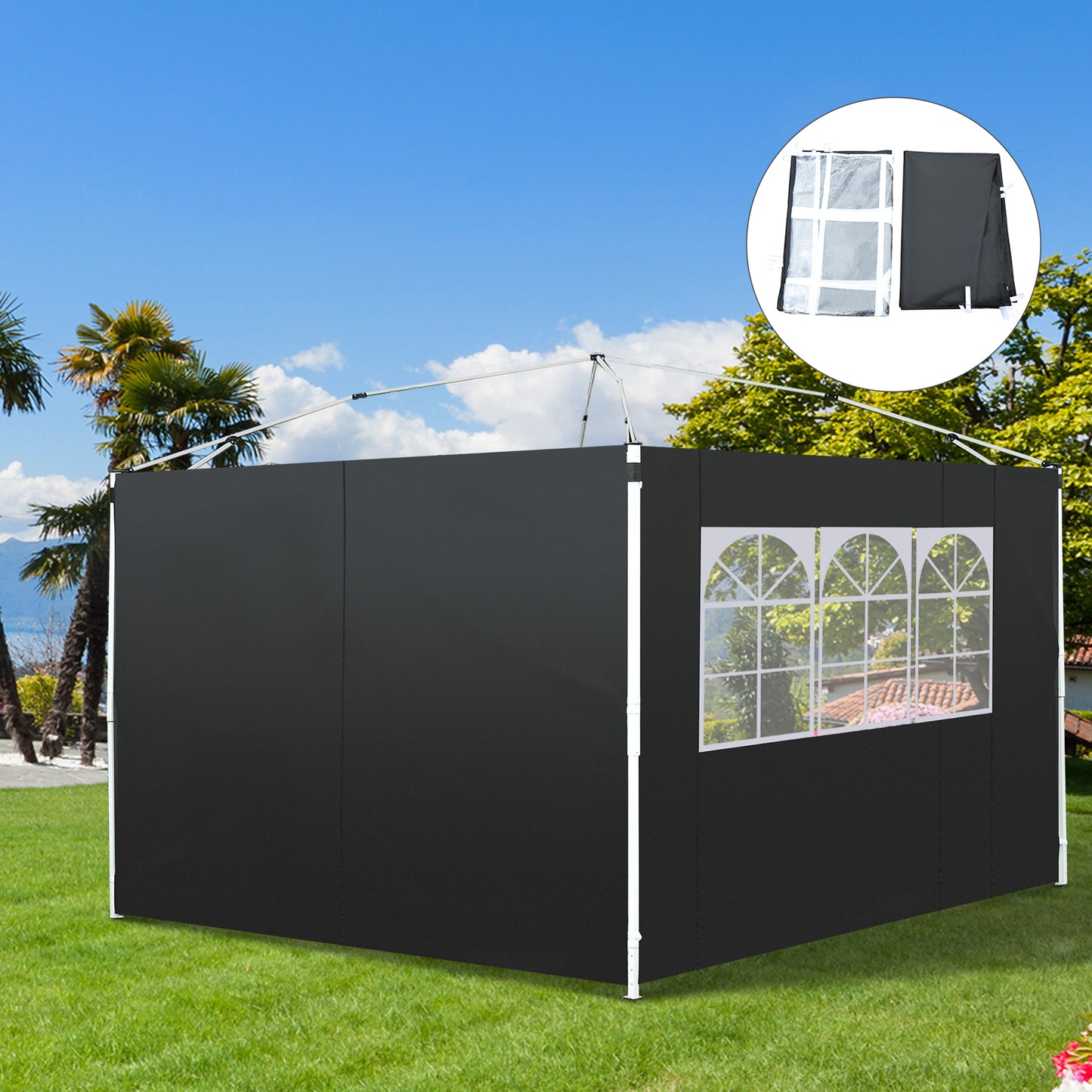 3 Meters Gazebo Replaceable Exchangeable Side Panel Wall Panels