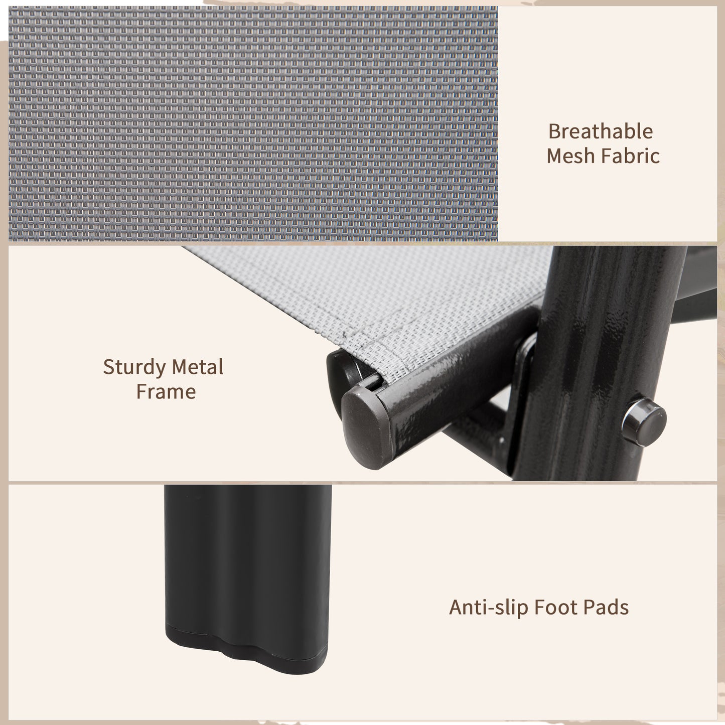 Set of Four Stackable Mesh Seat Chairs (2)