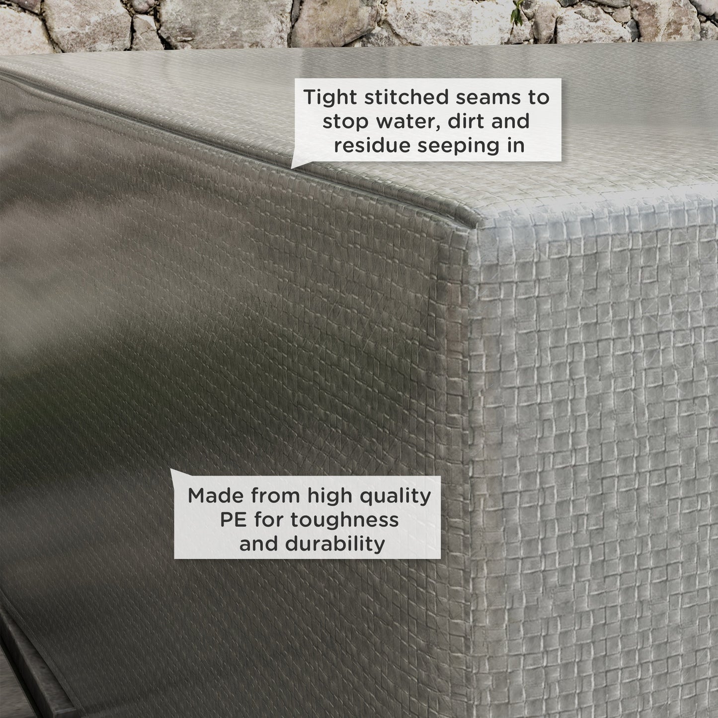 235 x 190 x 90 cm Large Patio Set Covers