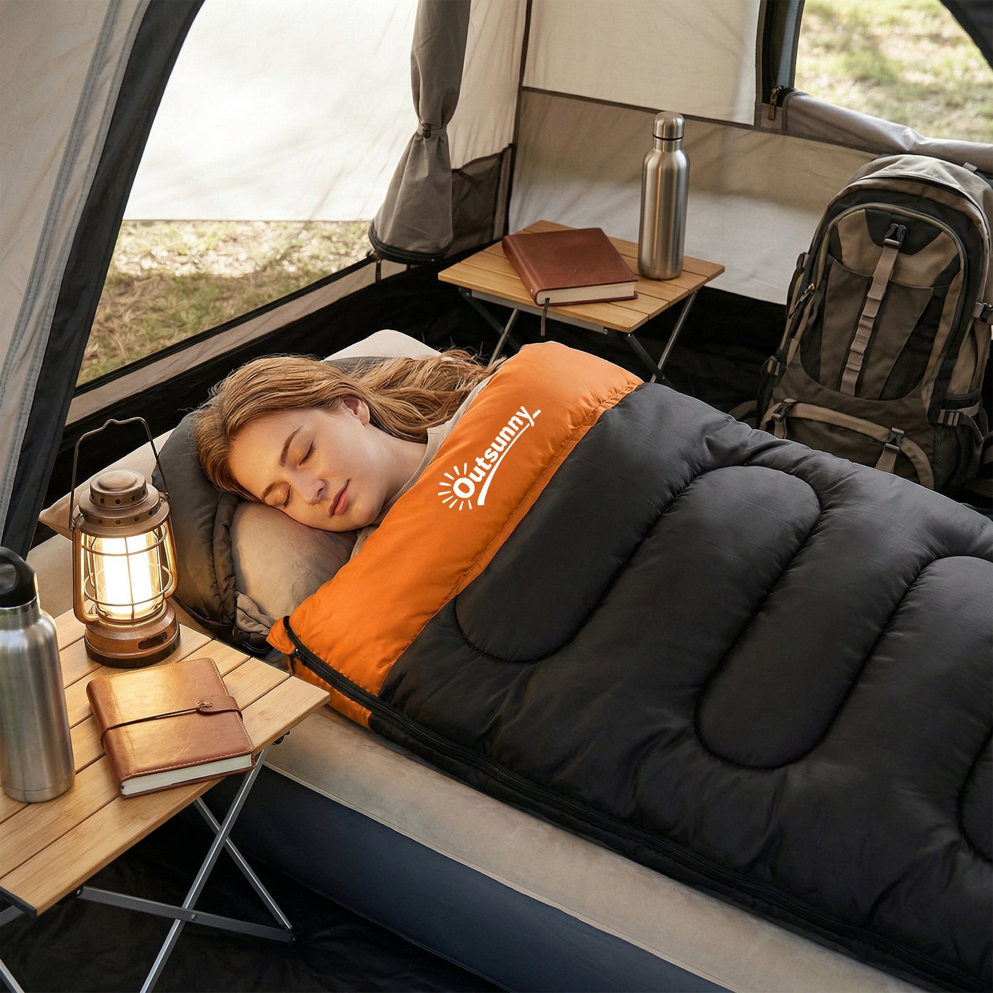 Sleeping Bag for Adults, Lightweight & Compact Sleeping Bag, 3 Seasons