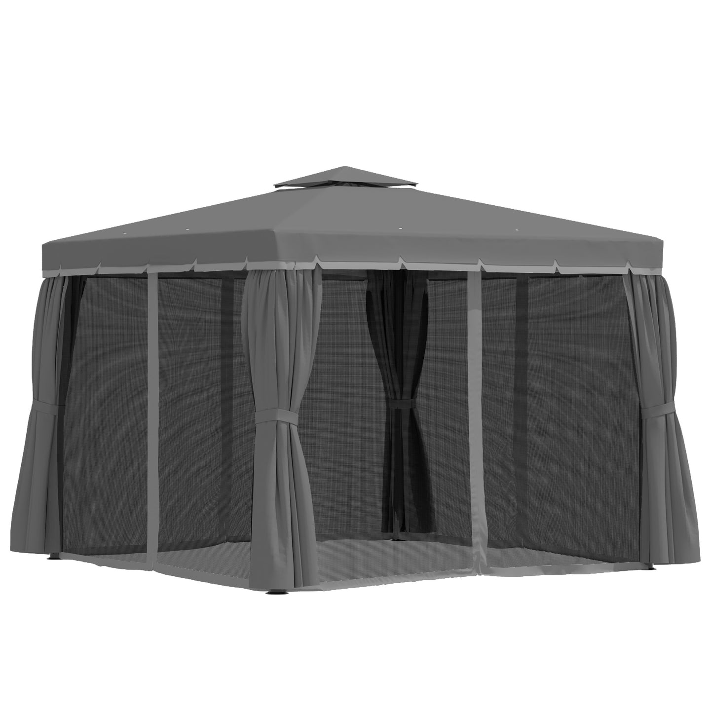 3 x 3(m) Patio Gazebo Canopy Garden Pavilion Tent Shelter Marquee