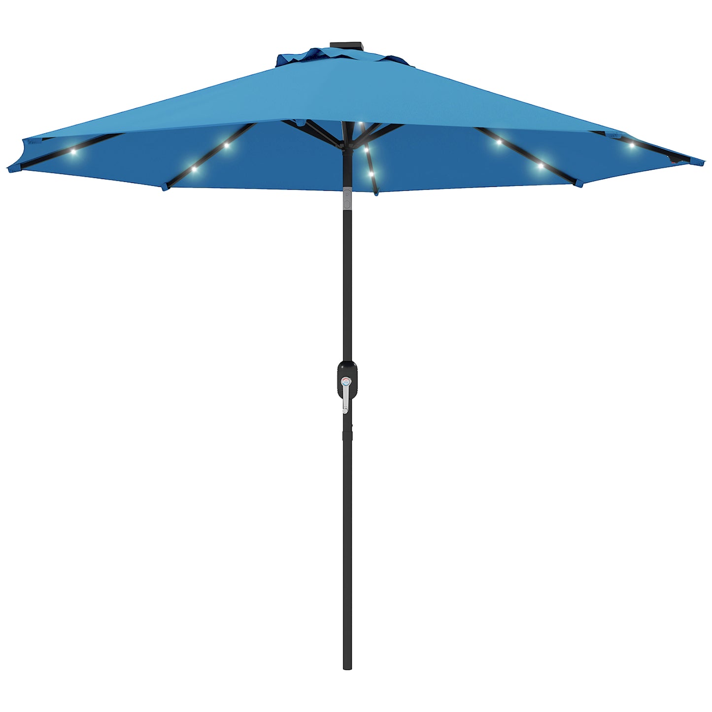 2.7m LED Light Parasol Umbrella