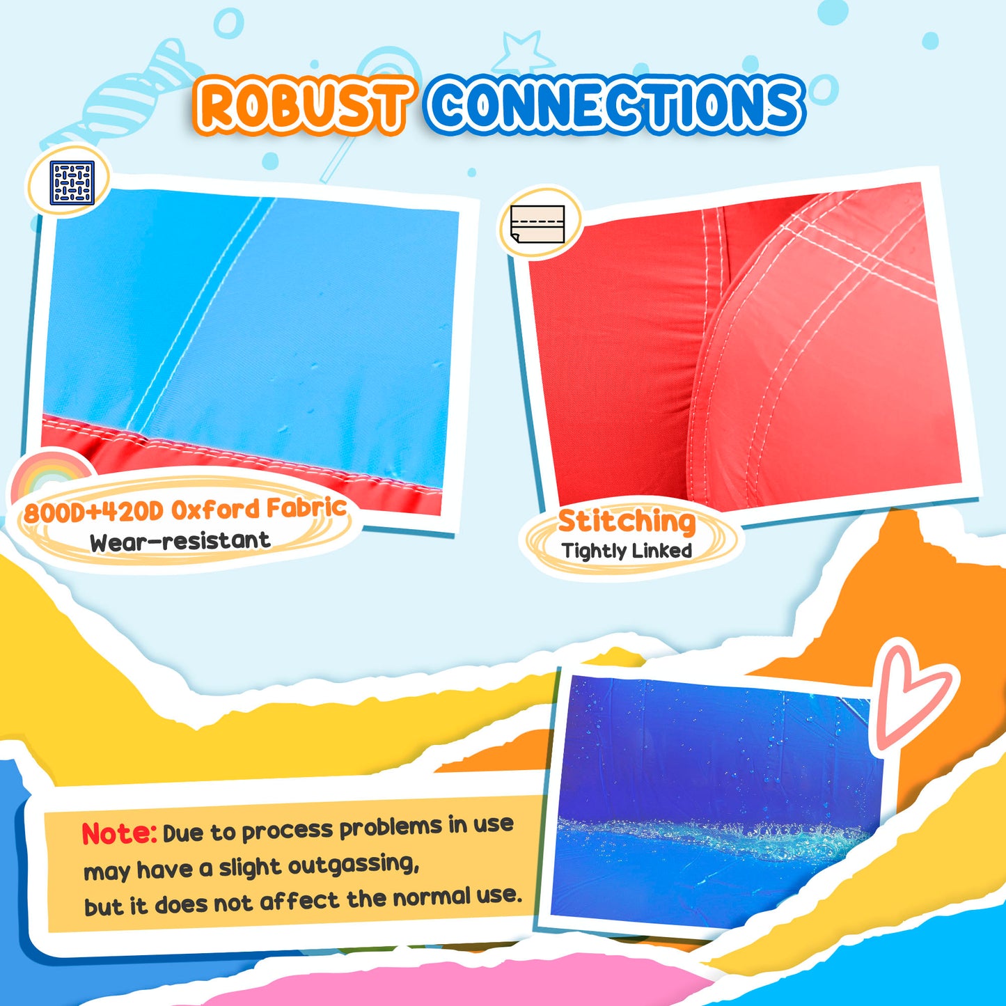 Kids Bouncy Castle, 4 in 1 Large Sailboat Style Inflatable House