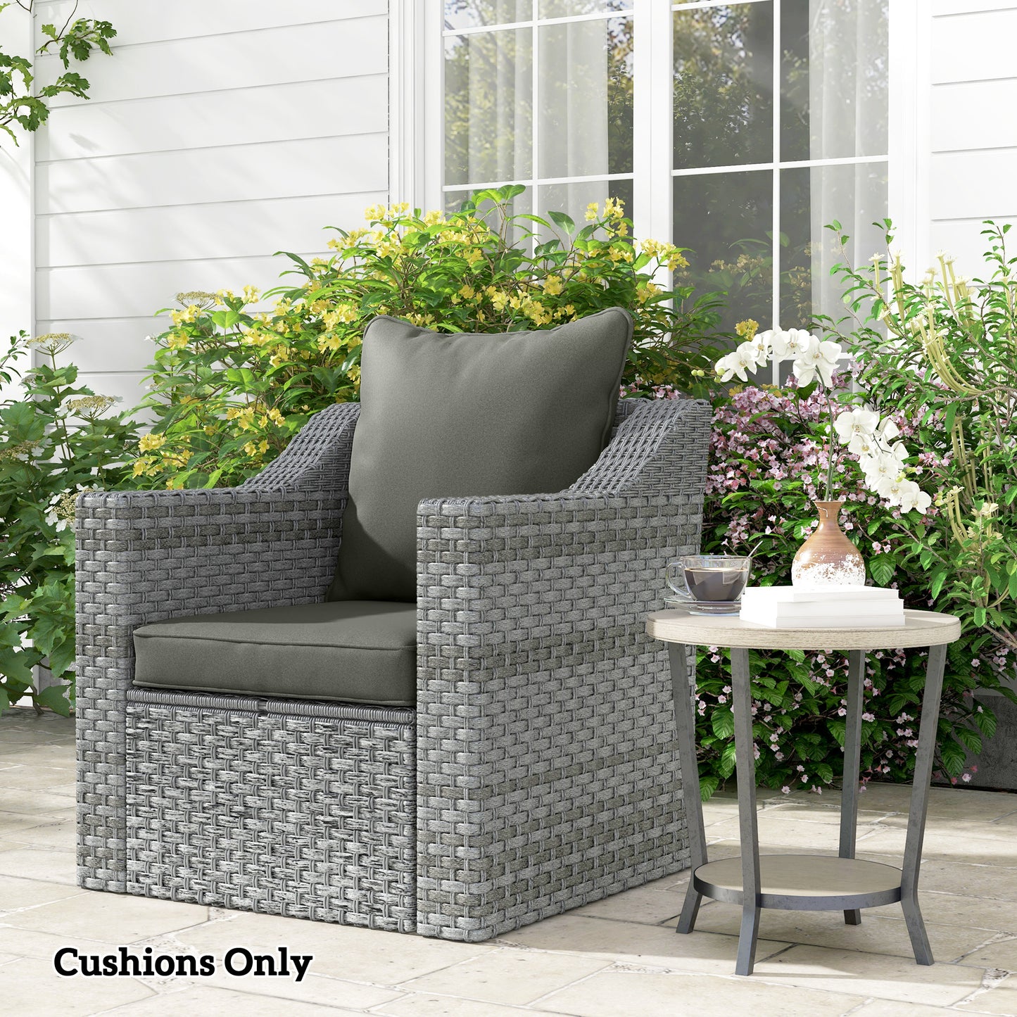 Seat and Back Padded Cushion Set, CUSHION ONLY