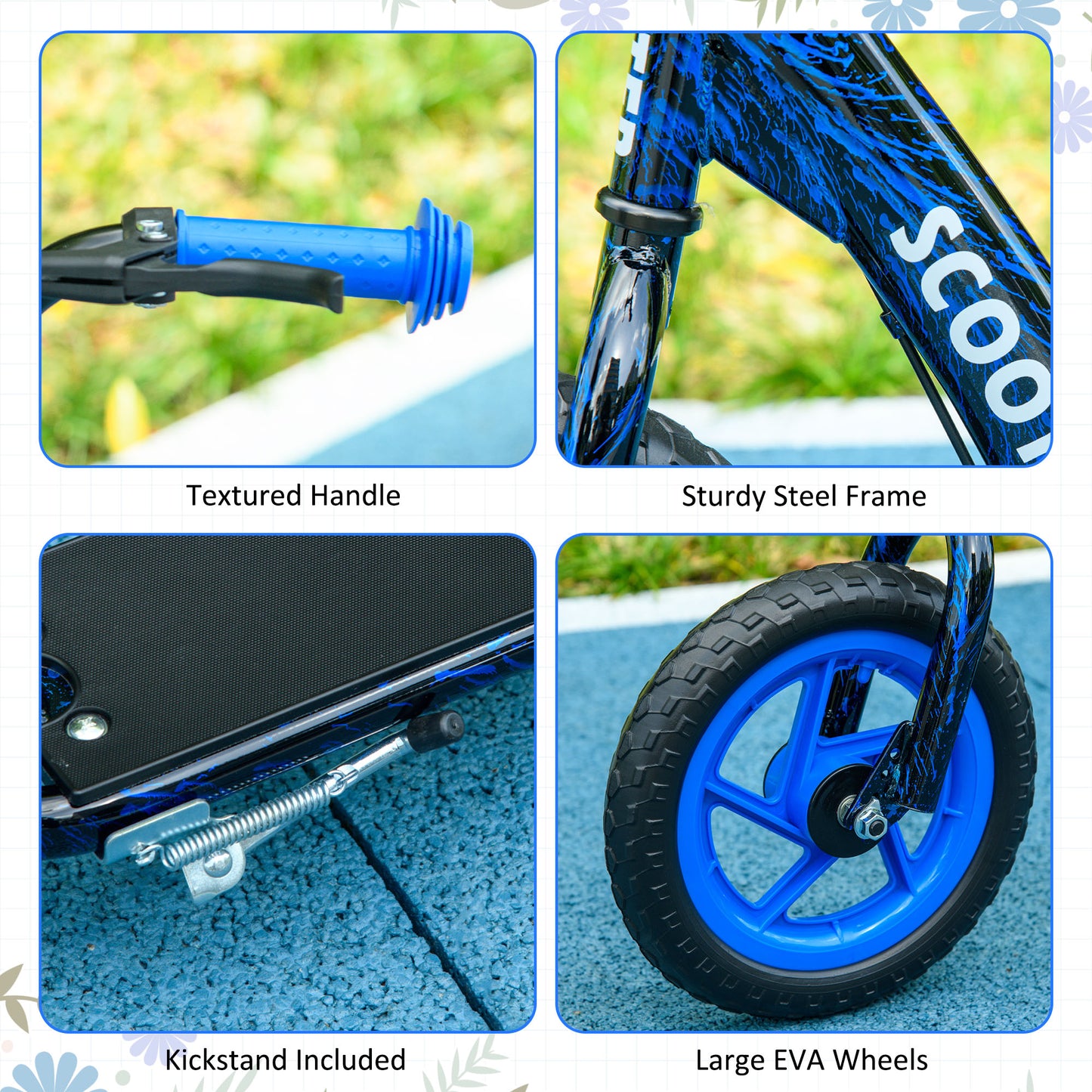 Kids Scooter with Adjustable Handlebar