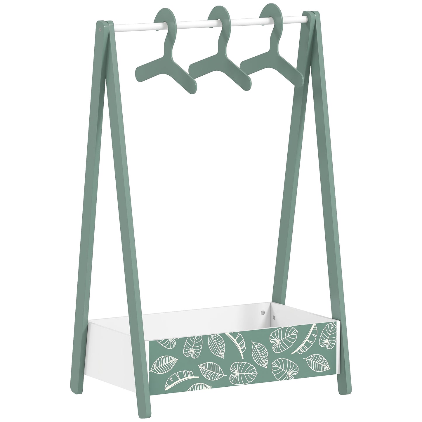 Baby Clothing Rack with Hangers, Storage Shelf for Bedroom (1)