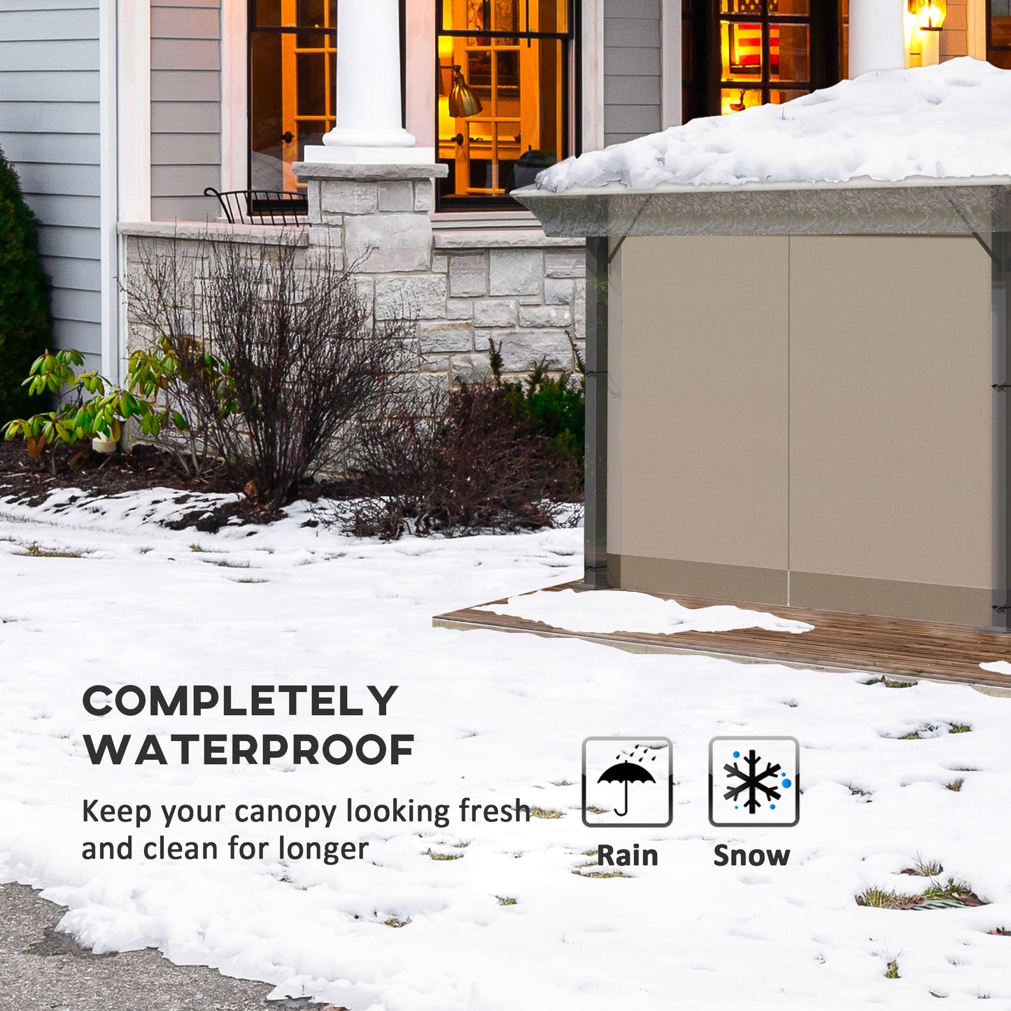 3 x 3 (m) Gazebo Protective Cover