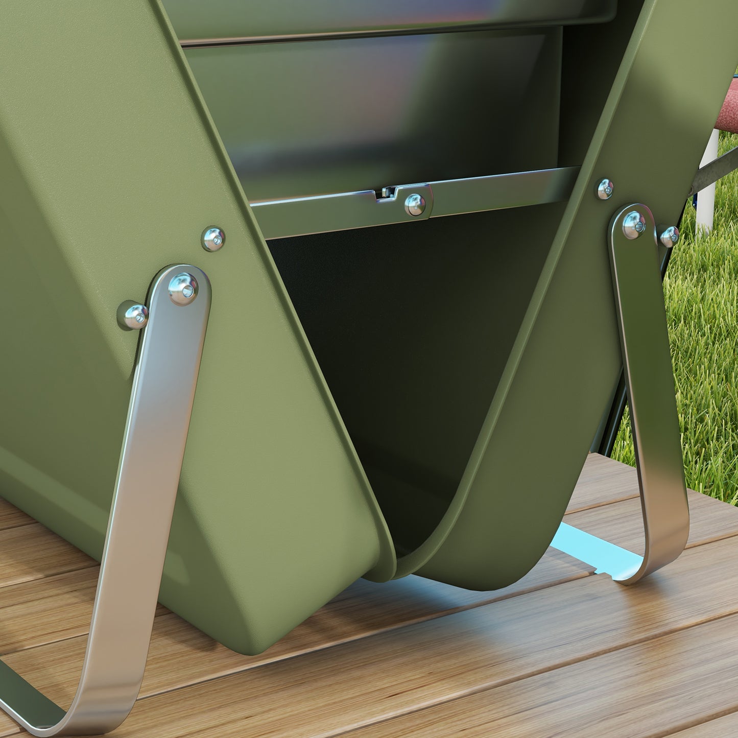 Metal Suitable-Style Portable BBQ Grill