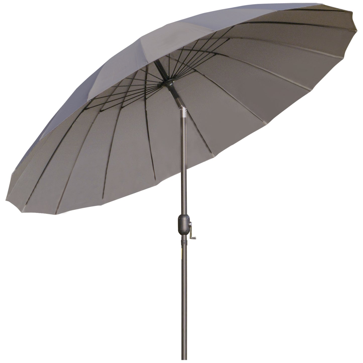 2.5m Shanghai Garden Parasol Umbrella with Crank & Tilt (1)