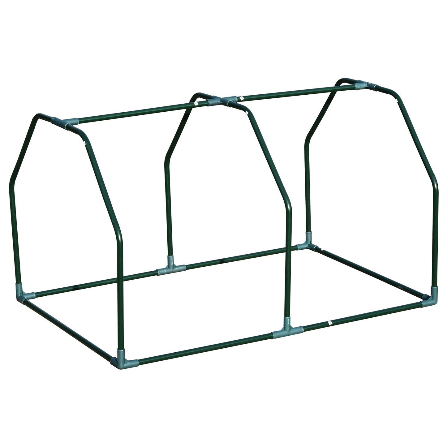 Mini  Greenhouse Grow House PVC Cover Steel Frame White 99L x 71W x