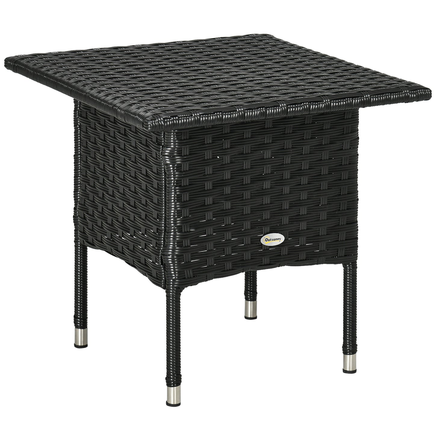 Rattan Side Table, Outdoor Coffee Table (1)