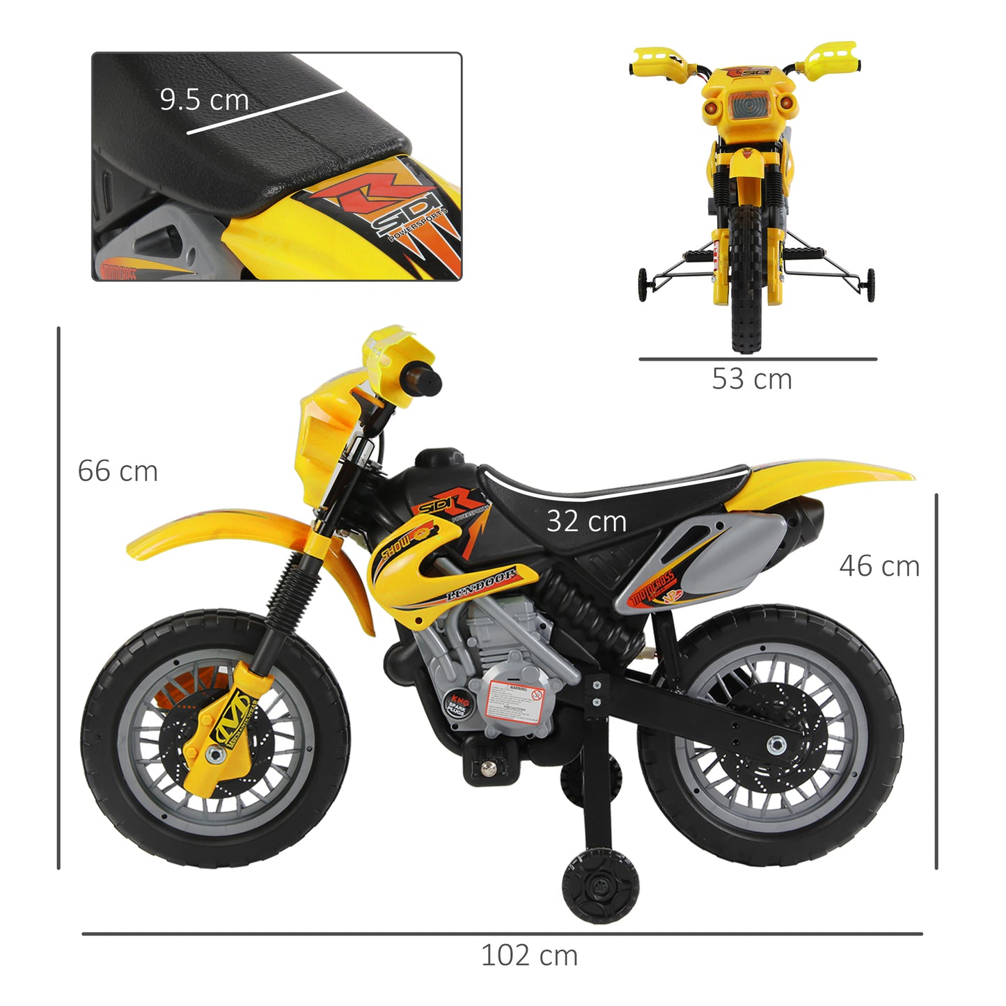 Electric Motorcycle for Kids Ride on Toys