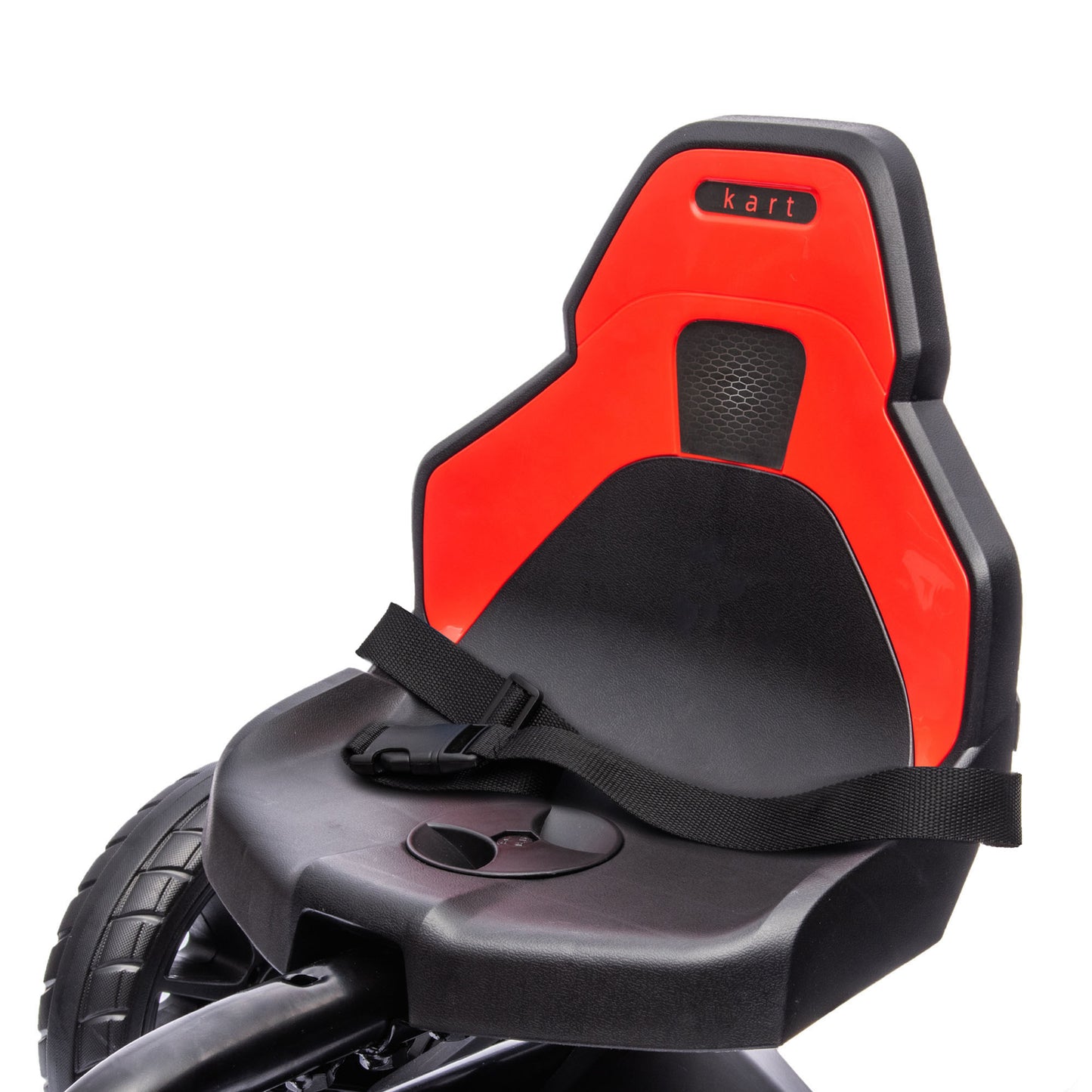 Kids Pedal Go Kart, with Adjustable Seat, EVA Wheels, Seat, Handbrake