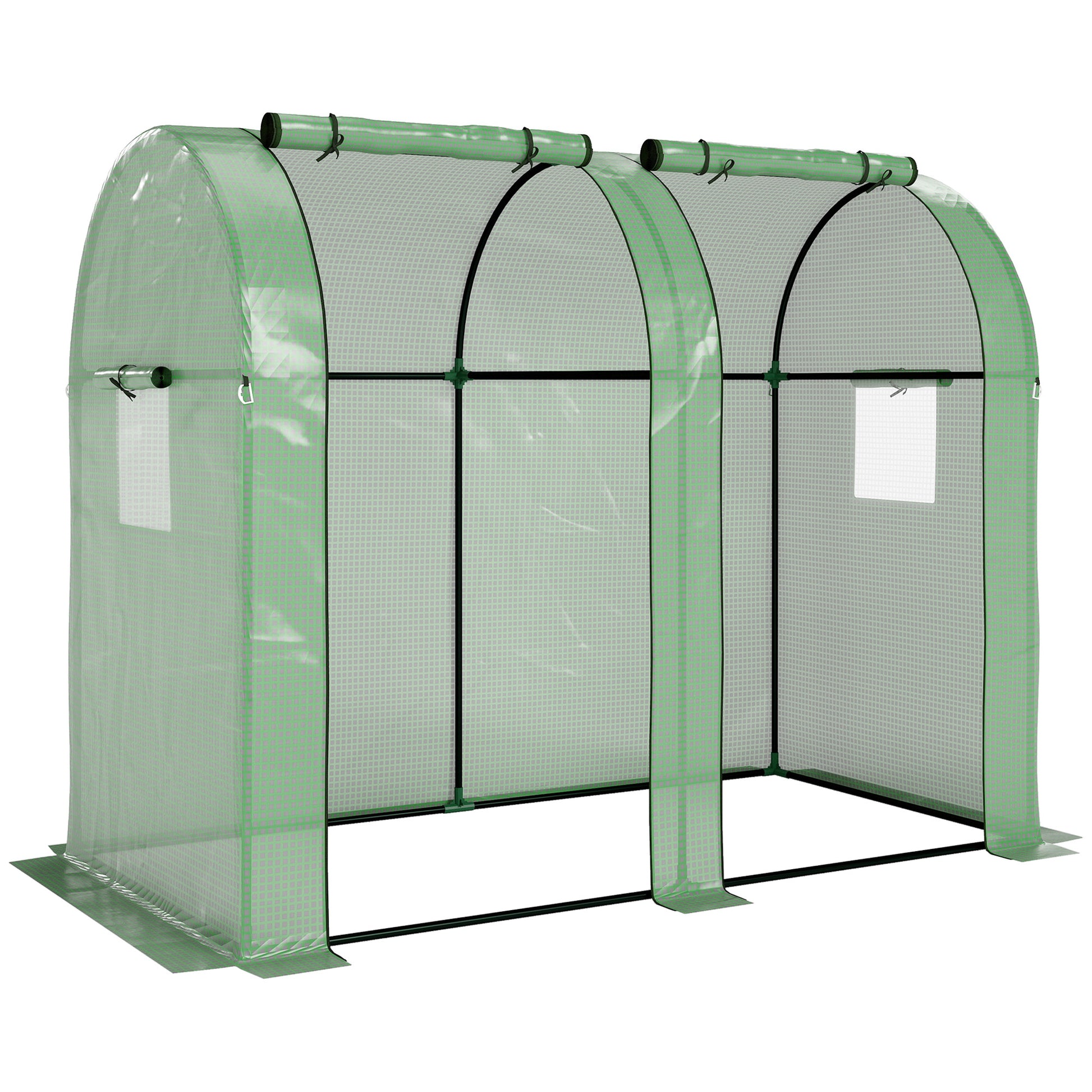 Tomato Greenhouse, Garden Growhouse with 2 Roll-up Doors