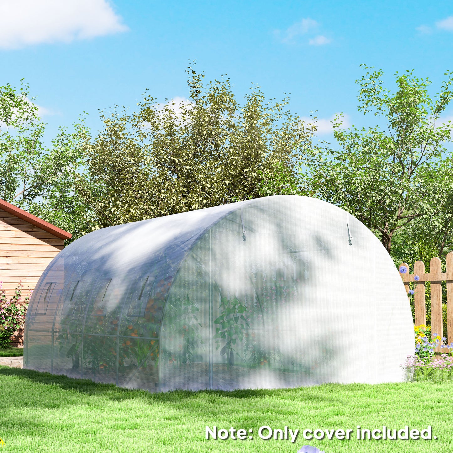 4 x 3 x 2m Polytunnel Greenhouse Replacement Cover ONLY Winter